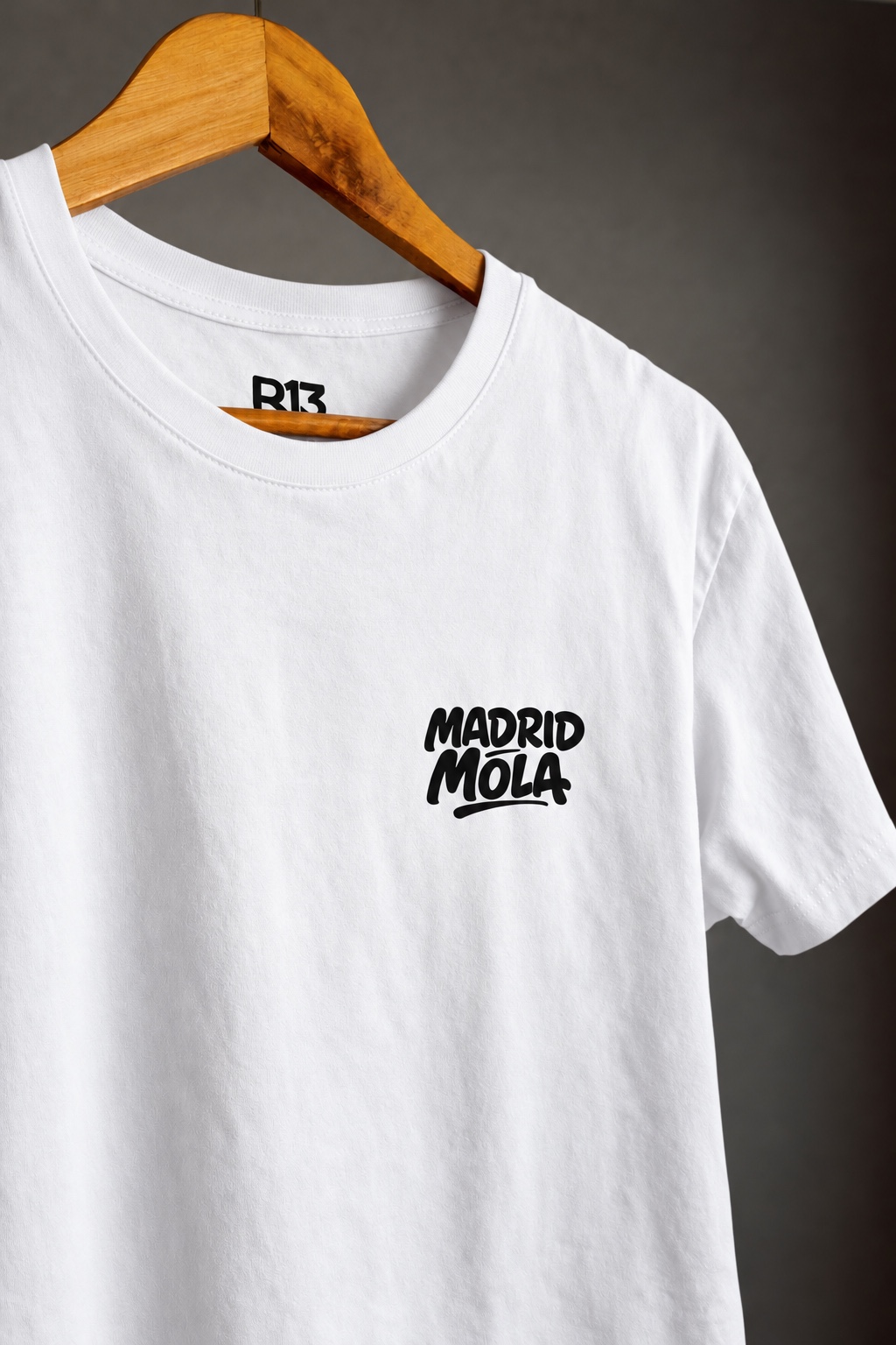 Camiseta Madrid Mola blanco